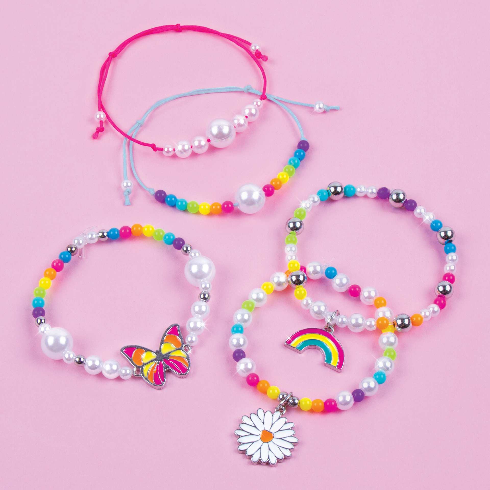 Make It Real Diy 1216 Pulseras Tesoro Arcoiris