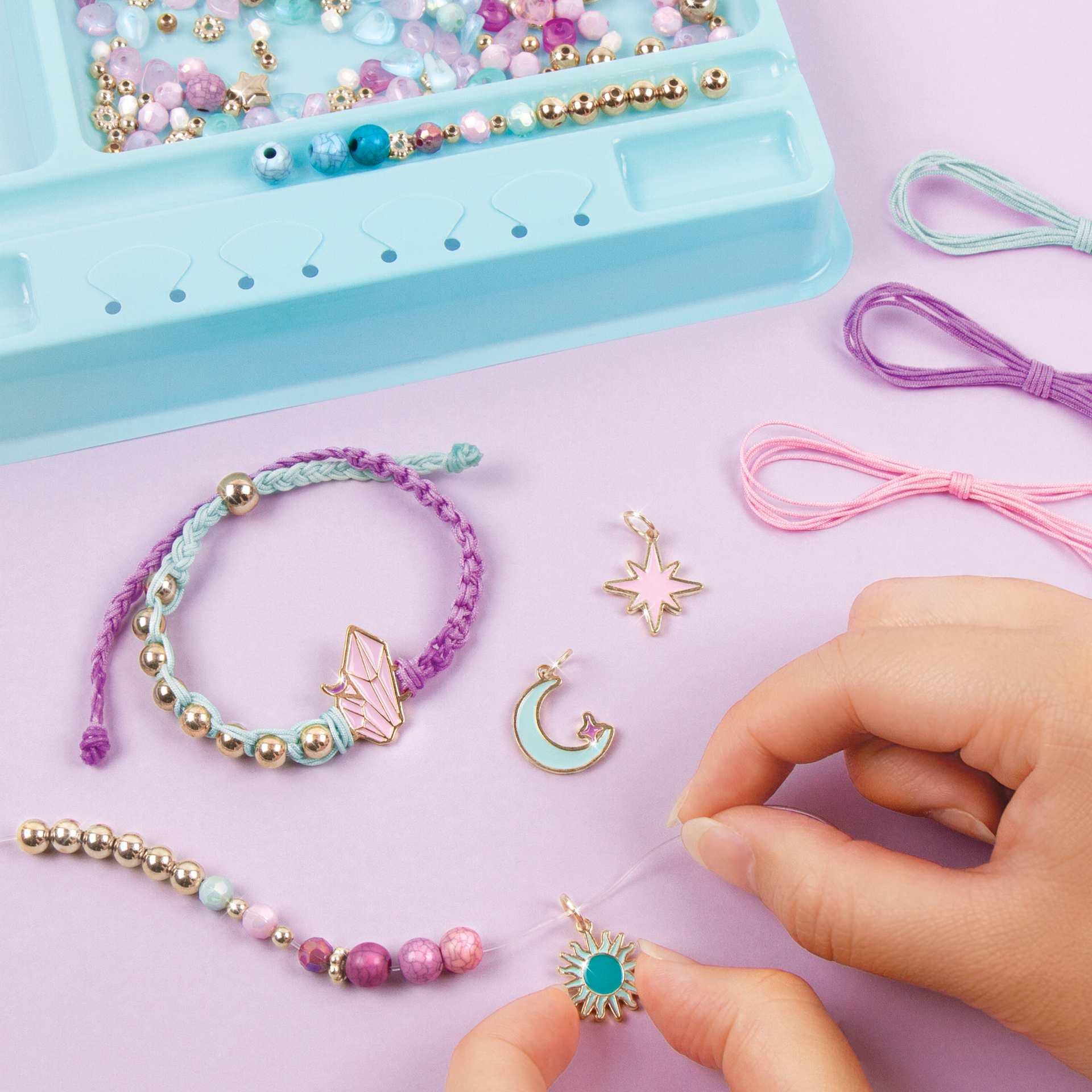 Make It Real Diy 1322 Pulseras Piedras Celestiales