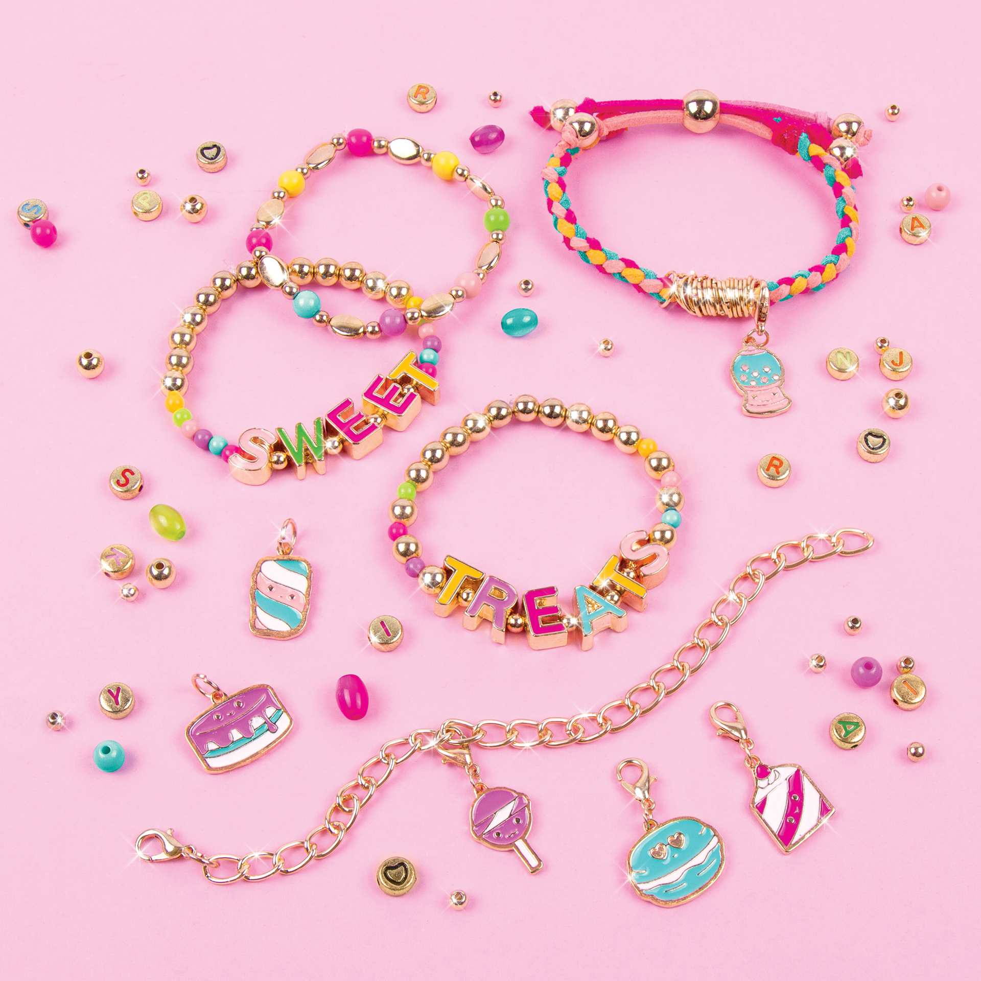 Make It Real Diy 1728 Kit De Pulseras Dulces