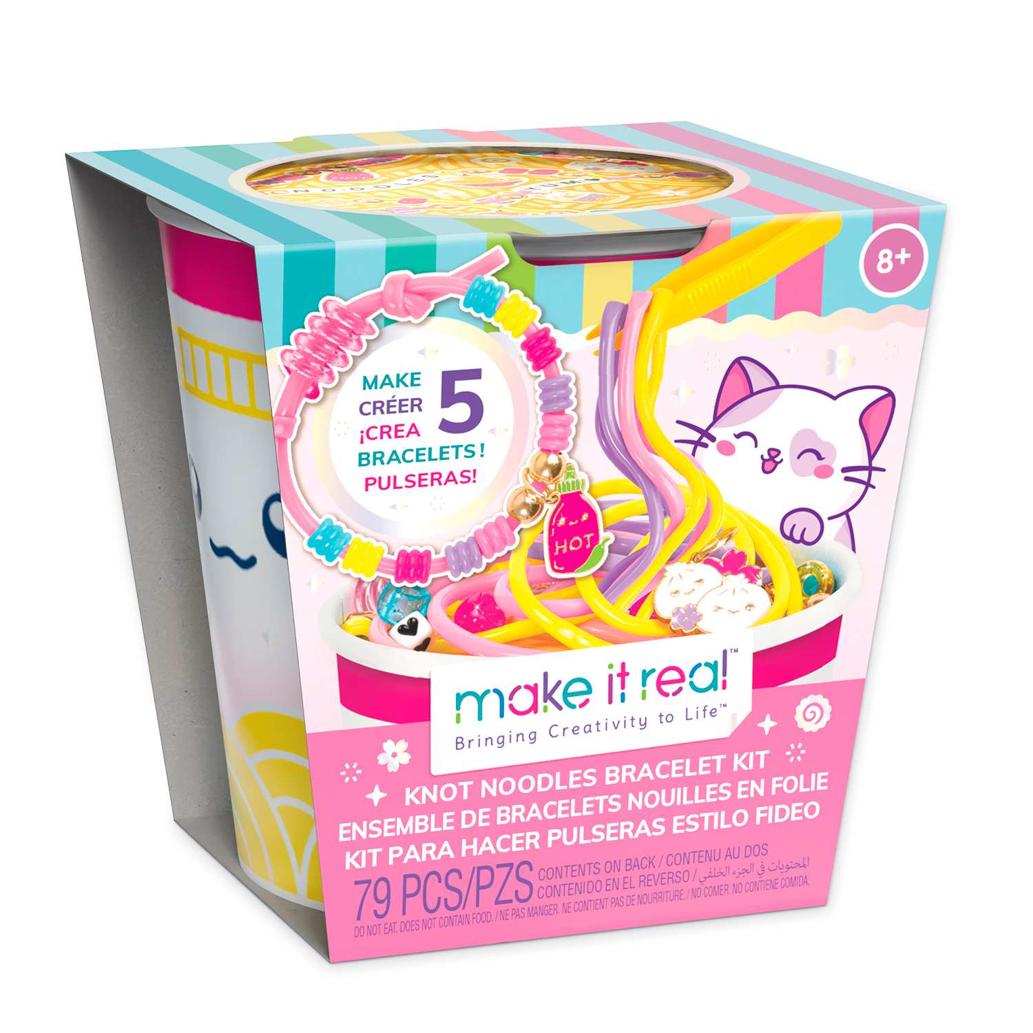 Make It Real Diy 1720 Kit De Pulseras Knot Noodles