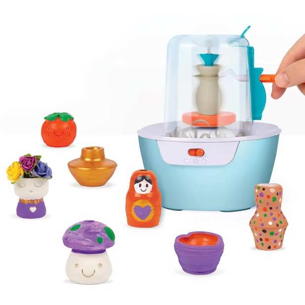 Make It Real Diy 1830 Set Deluxe De Mini Estudio De Ceramica