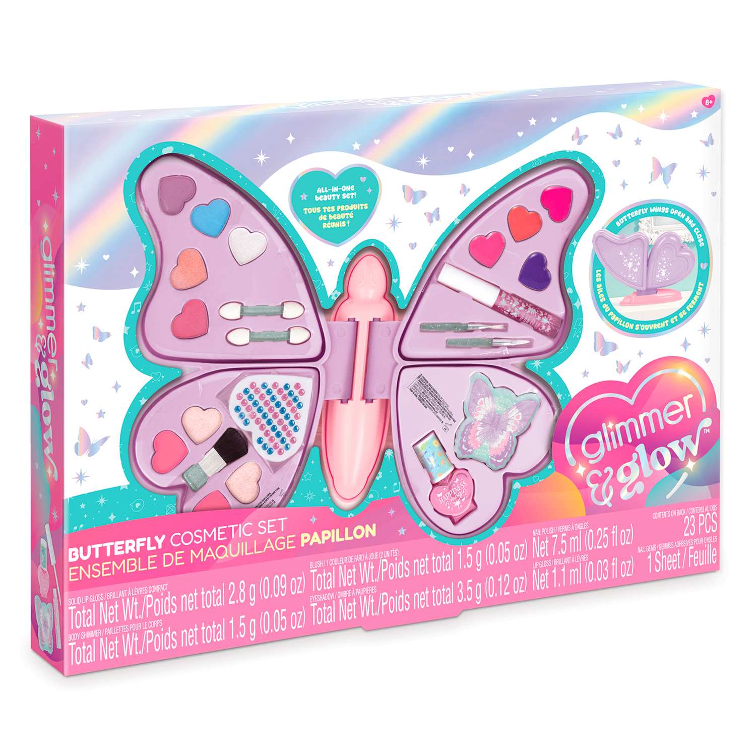 Make It Real 3C4G 70014 Set Cosmetico Mariposa
