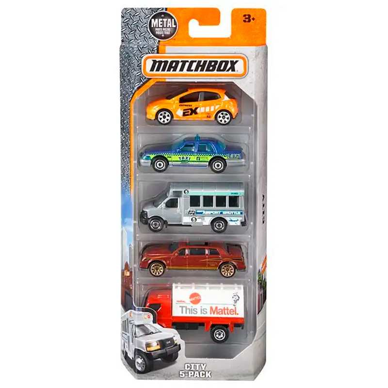 Mattel Matchbox C1817 Carro De Coleccion 5 Unidades Surtido 5