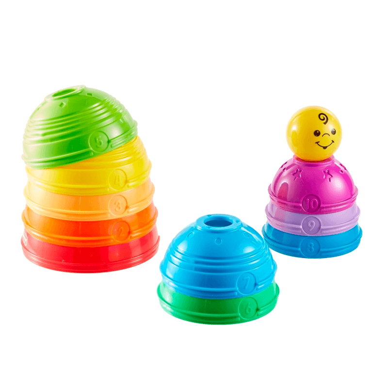 Mattel Fisher Price W4472 Tazas Actividad Apilables