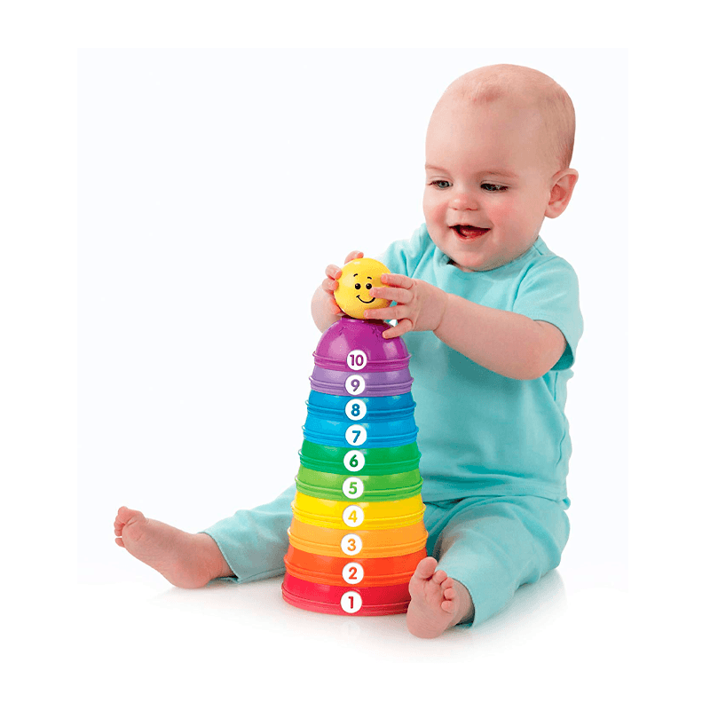 Mattel Fisher Price W4472 Tazas Actividad Apilables