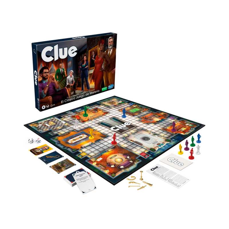 Hasbro Clue/Cluedo F6420 The Classic Mistery Game