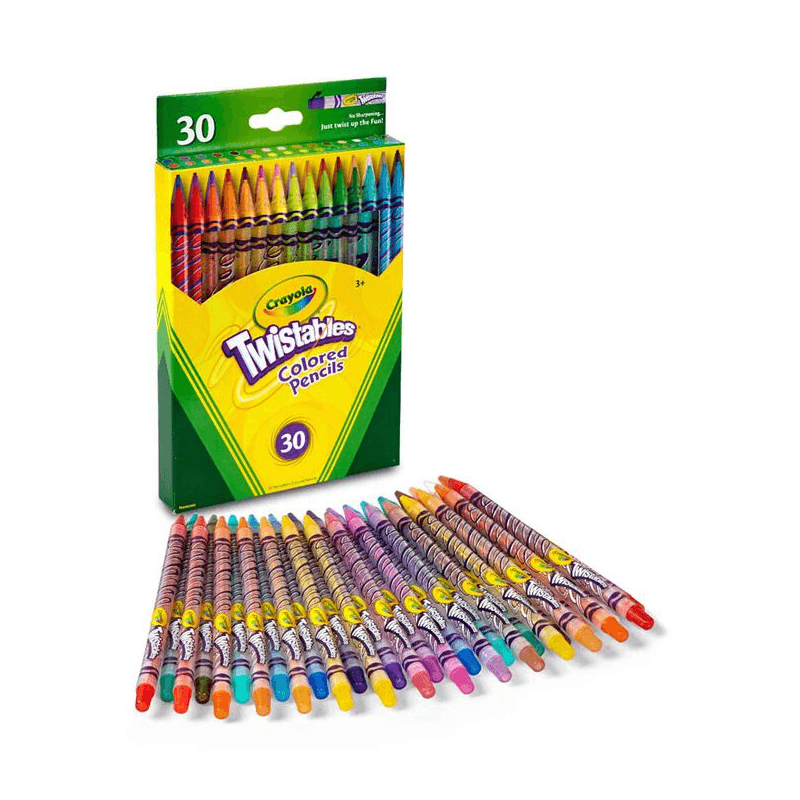 CRAYOLA 30 CT TWISTABLE 687409