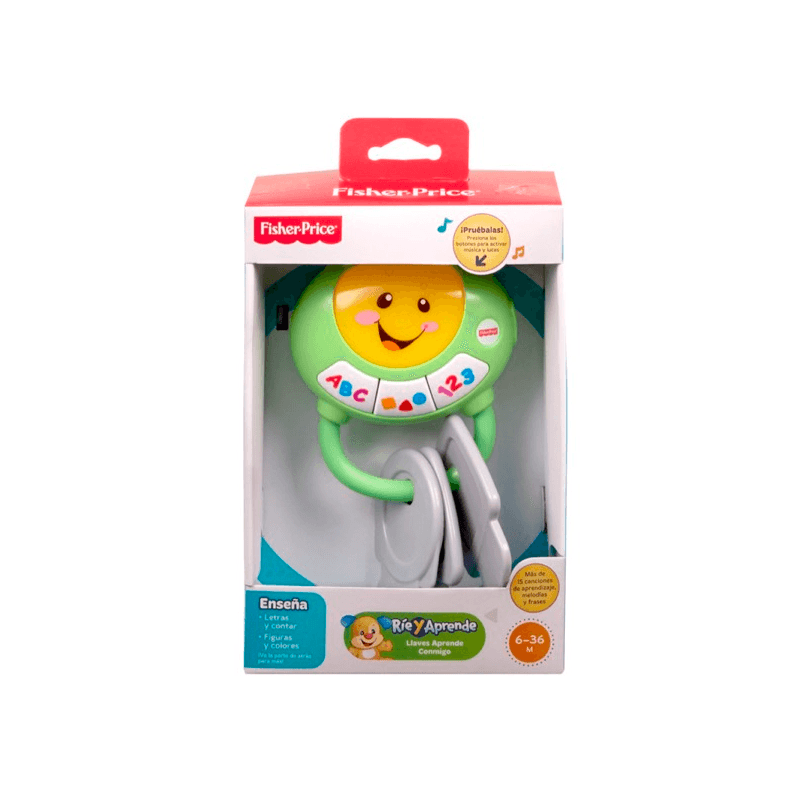 Mattel Fisher Price Bht35 Llaves Aprende Conmigo