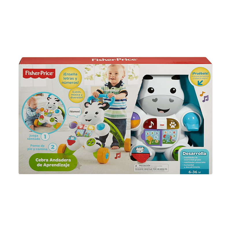 Fisher Price Cebra Andadera De Aprendizaje