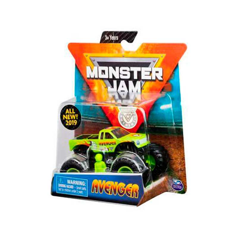 Spin Maste Monster Jam 6044941 Vehiculo X 1 Escala 1.64 Surtido