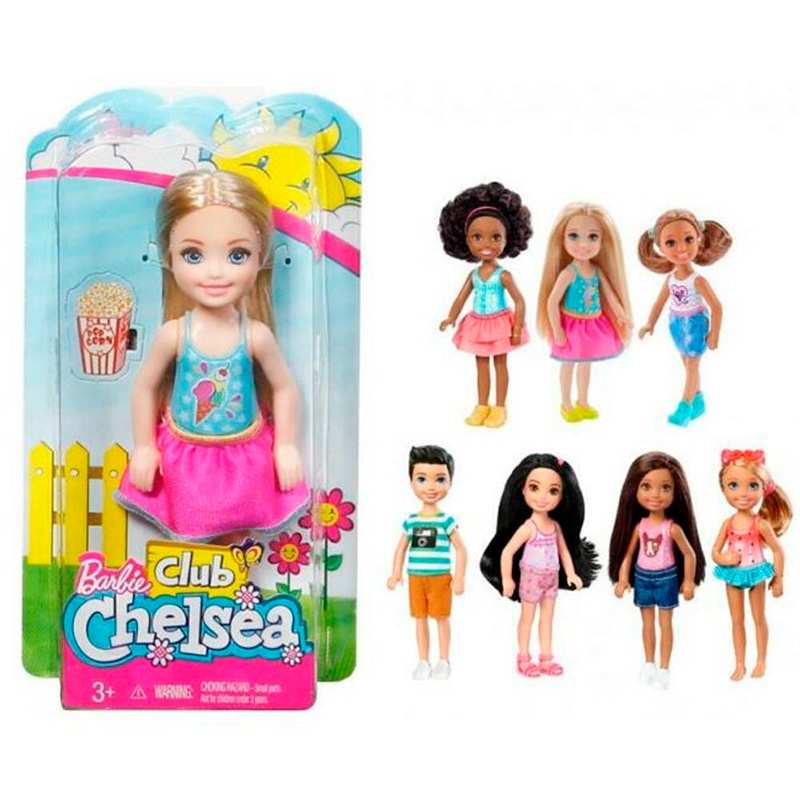 Mattel Barbie Dwj33 Muñeca Club Chelsea Surtido 5