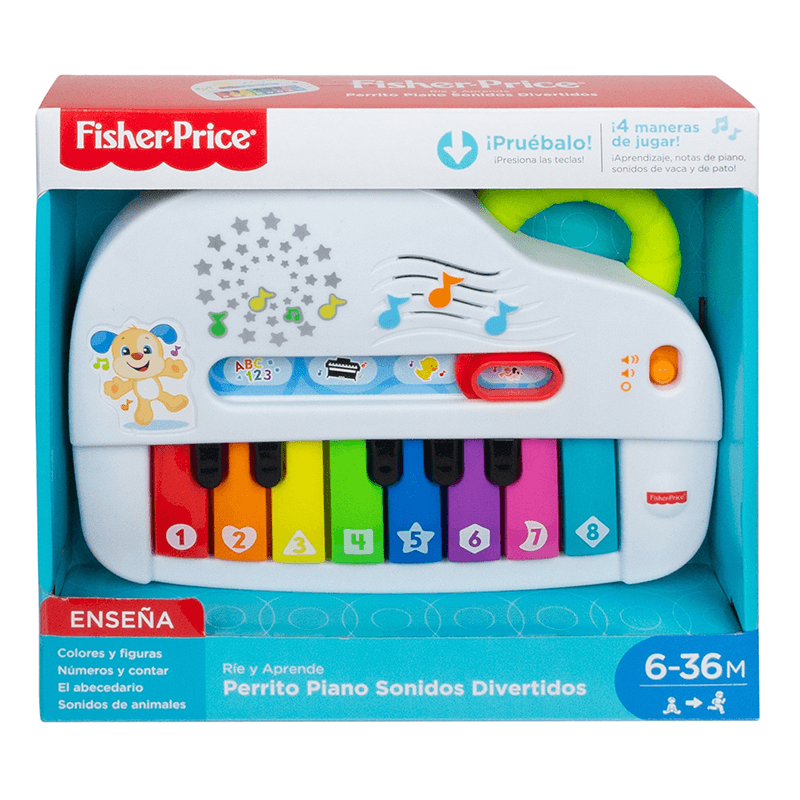 Mattel Fisher Price Gfx33 Perrito Piano Sonidos Divertidos