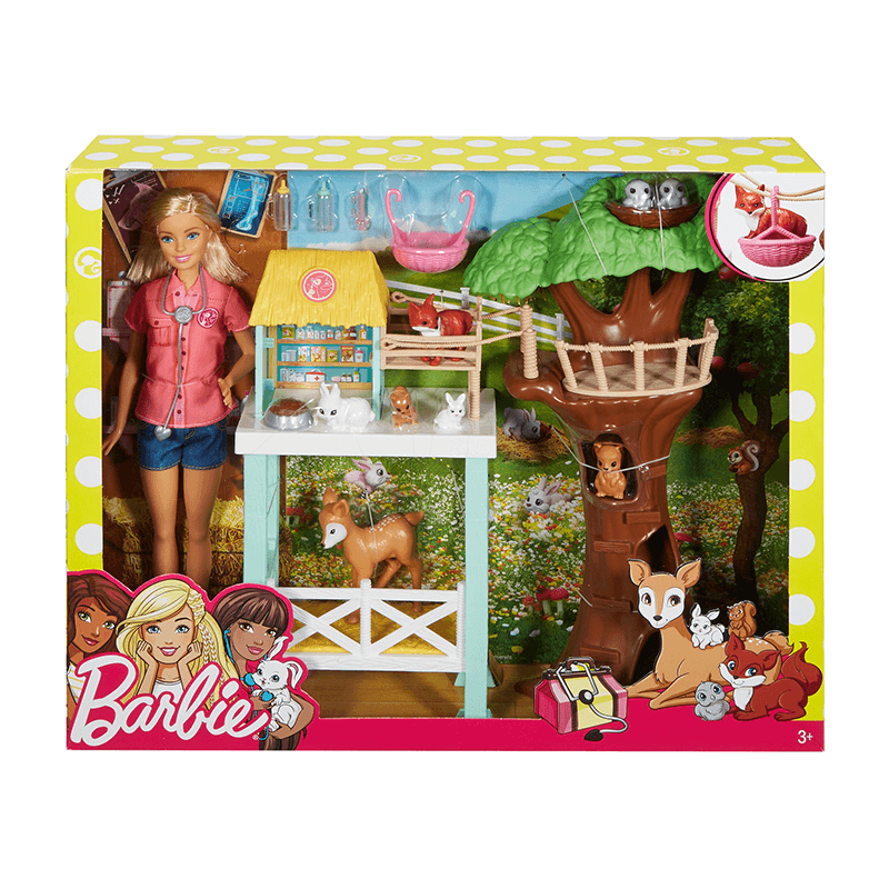 Mattel Barbie Fcp78 Centro De Rescate De Animales