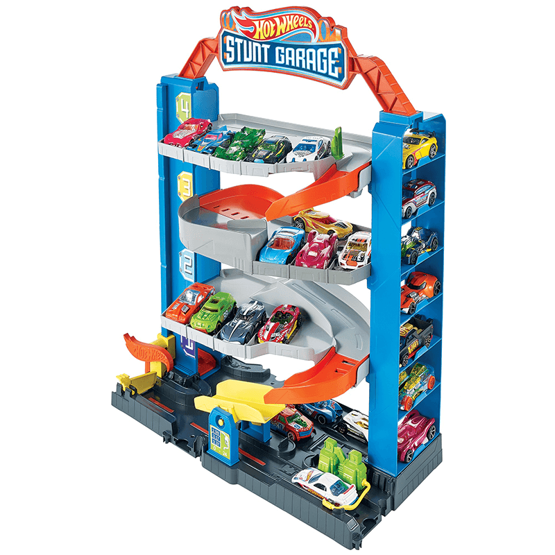 Mattel Hot Wheels Gnl70 Garage De Acrobaciass