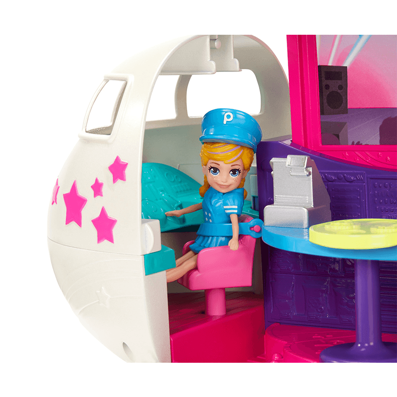 Mattel Polly Pocket Gkl62 Jet Privado De Polly