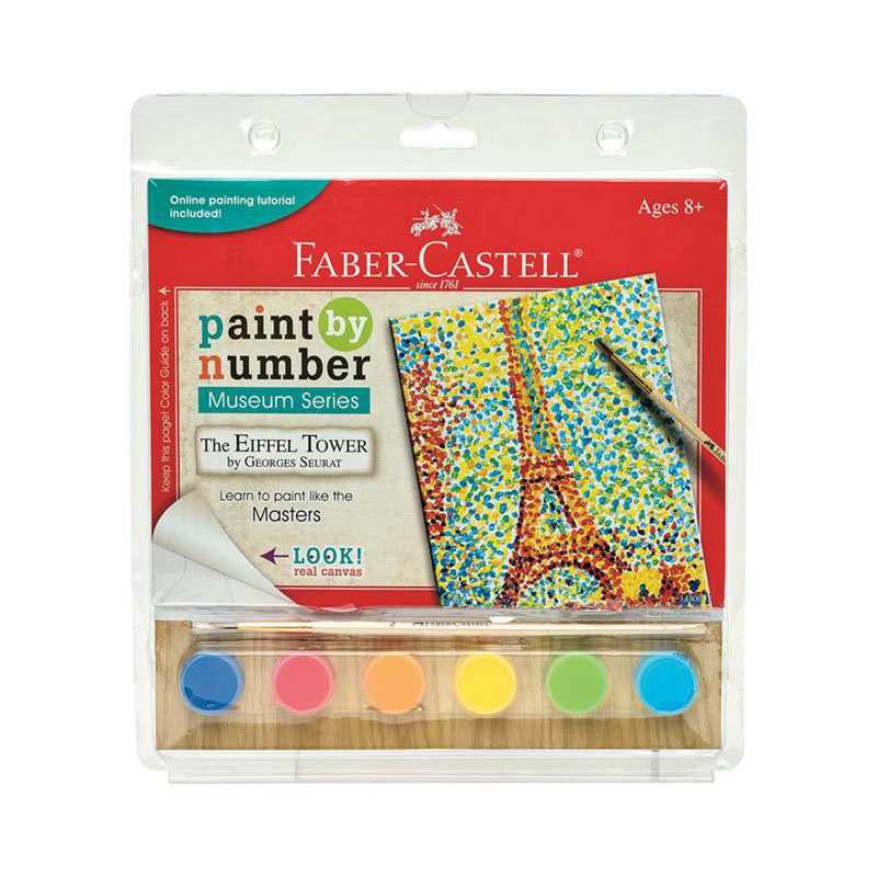 Faber Castell Pant By Number 14300 La Torre Eiffel De Seurat