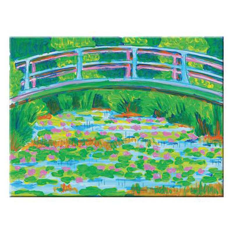FABER CASTELL Pant By Number 14302 El Puente Japones de Monet