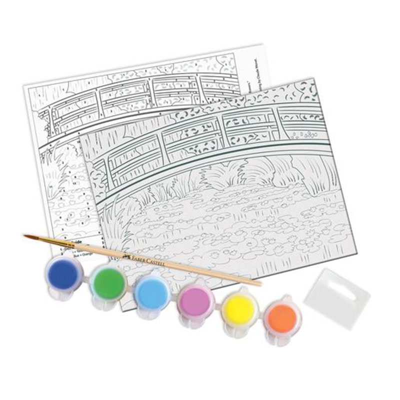 FABER CASTELL Pant By Number 14302 El Puente Japones de Monet