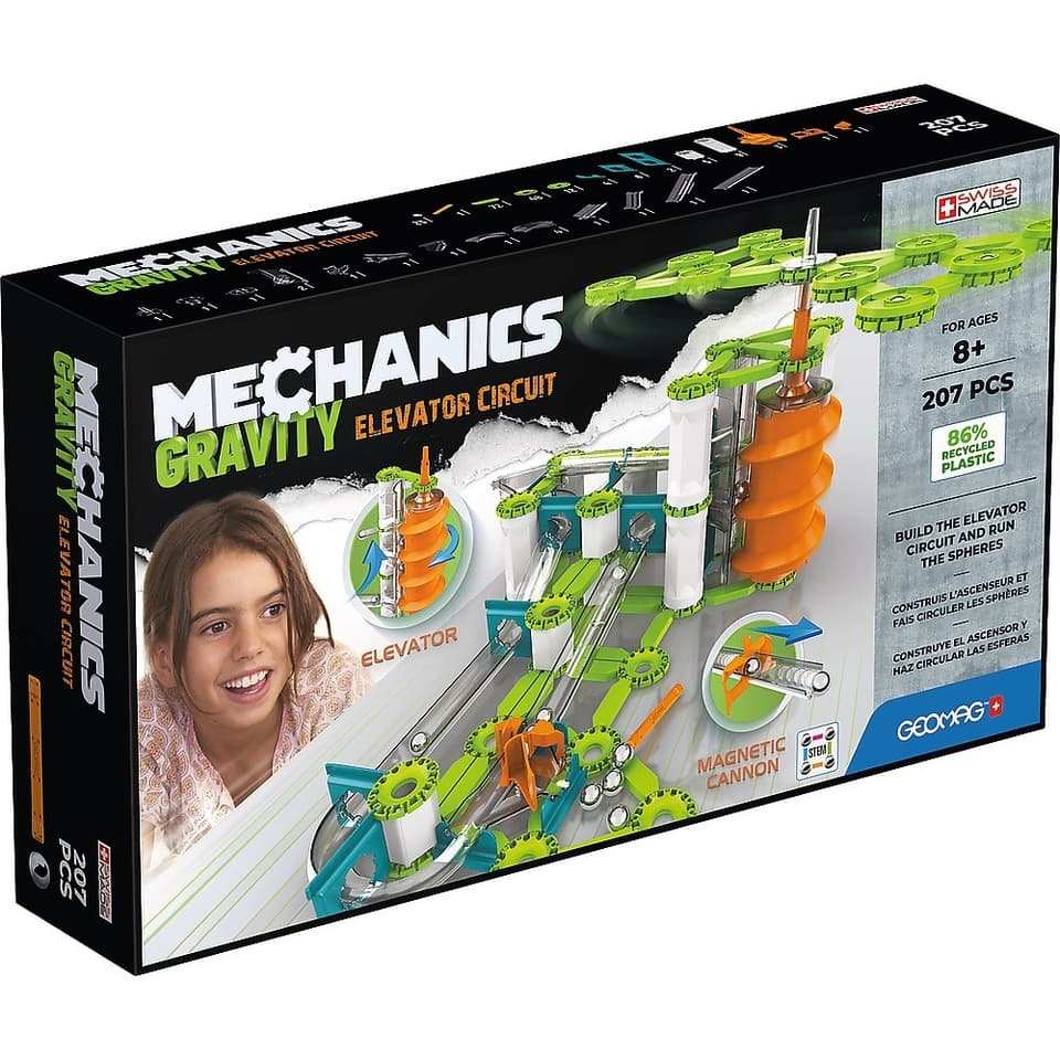 Geomag  Mechanics #765 Movimiento Magnetico 207 Pcs