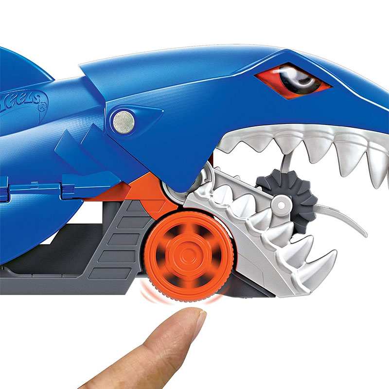 Mattel Hot Wheels Gvg36 Set Transportador Mordida De Tiburon
