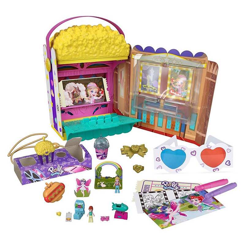 Mattel Polly Pocket Gvc96 Caja Sorpresa De Poporopos