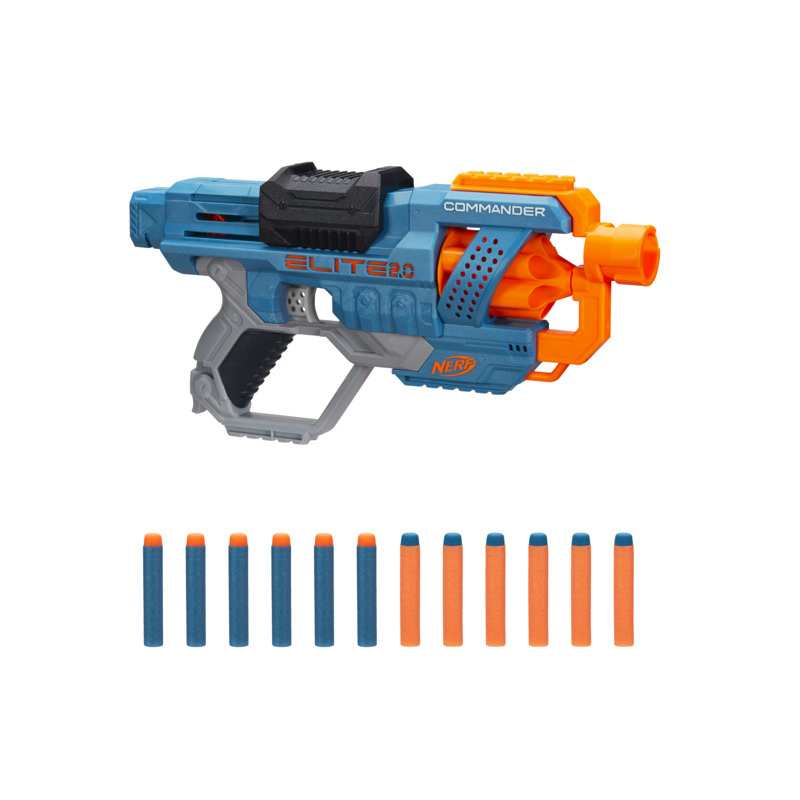 Hasbro Nerf E9486Sa00 Lanzador De Dardos Elite 2.0 Commander Rc-6