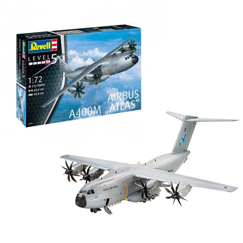RevellModel 3822 Avion Airbus A400M Atlas Raf Escala 1/72