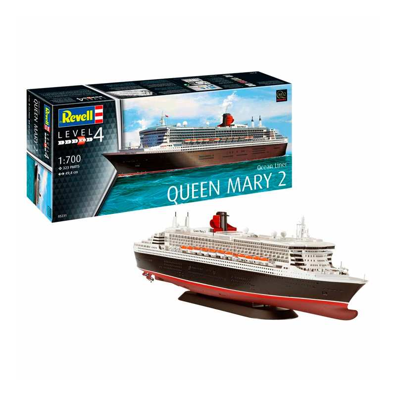 RevellModel 05231 Model Queen Mary Ii Escala 1/700