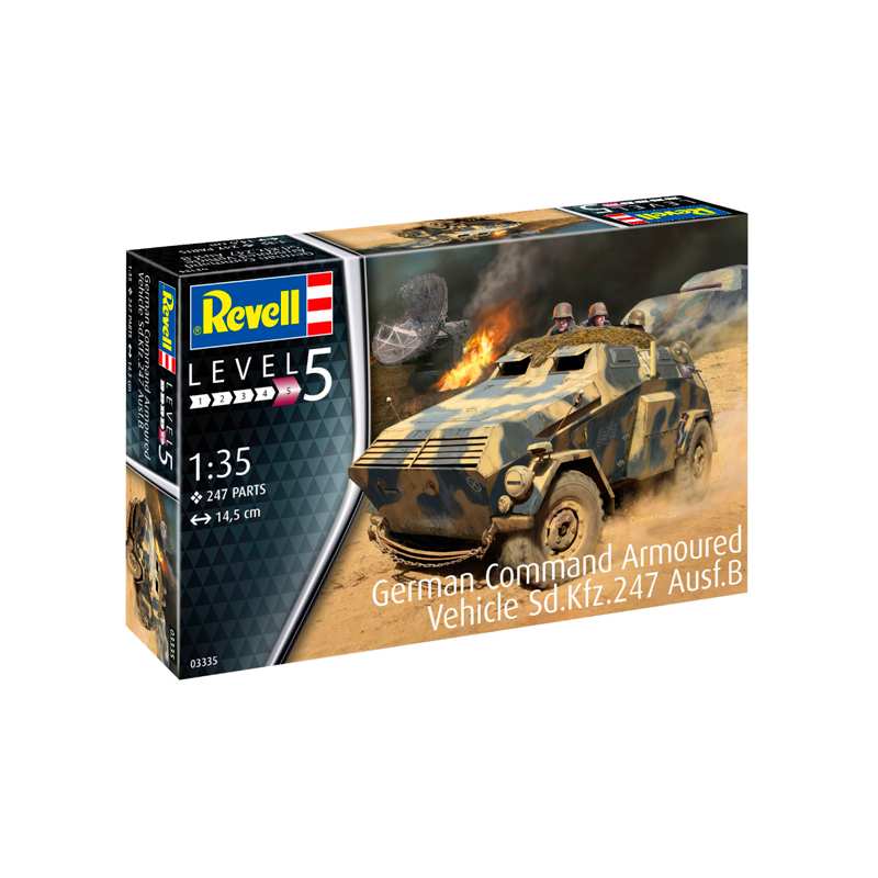 REVELLModel 03335 Vehiculo Blindado Sd.Kfz.247 Au Escala 1/35