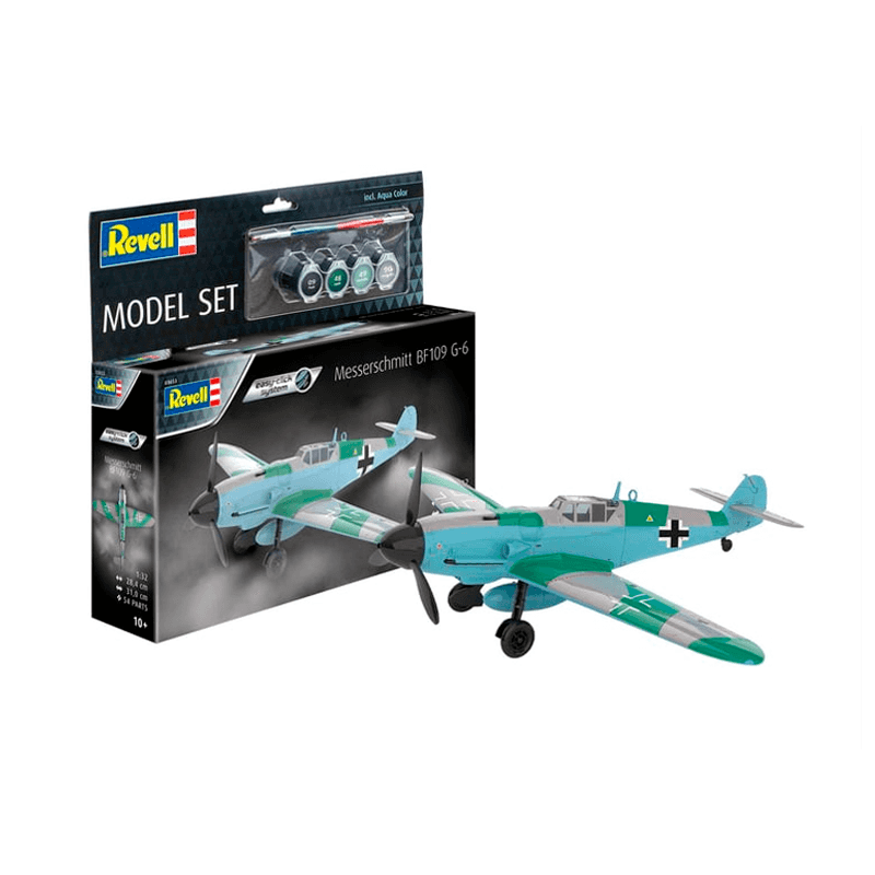 RevellModel Set 03653 Avion Messerschmitt Bf109G-6 Escala 1/48
