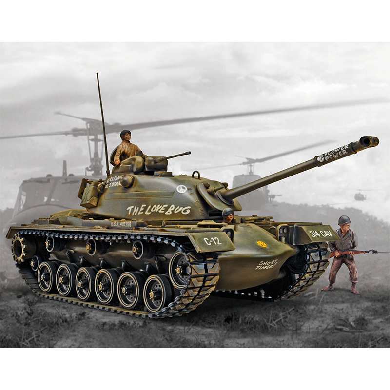 RevellModel 17853 Tanque M-48 A-2 Patton Escala 1/35