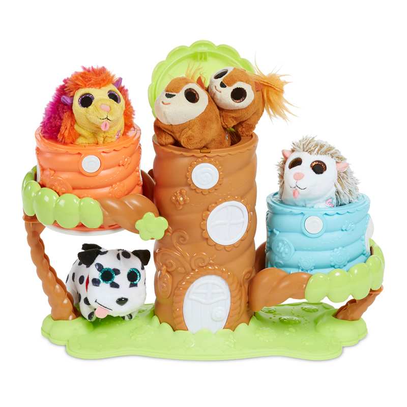 LITTLE TIKES Exterior 649806 Springlings Surprise Set de Casa del Arbol Poppin