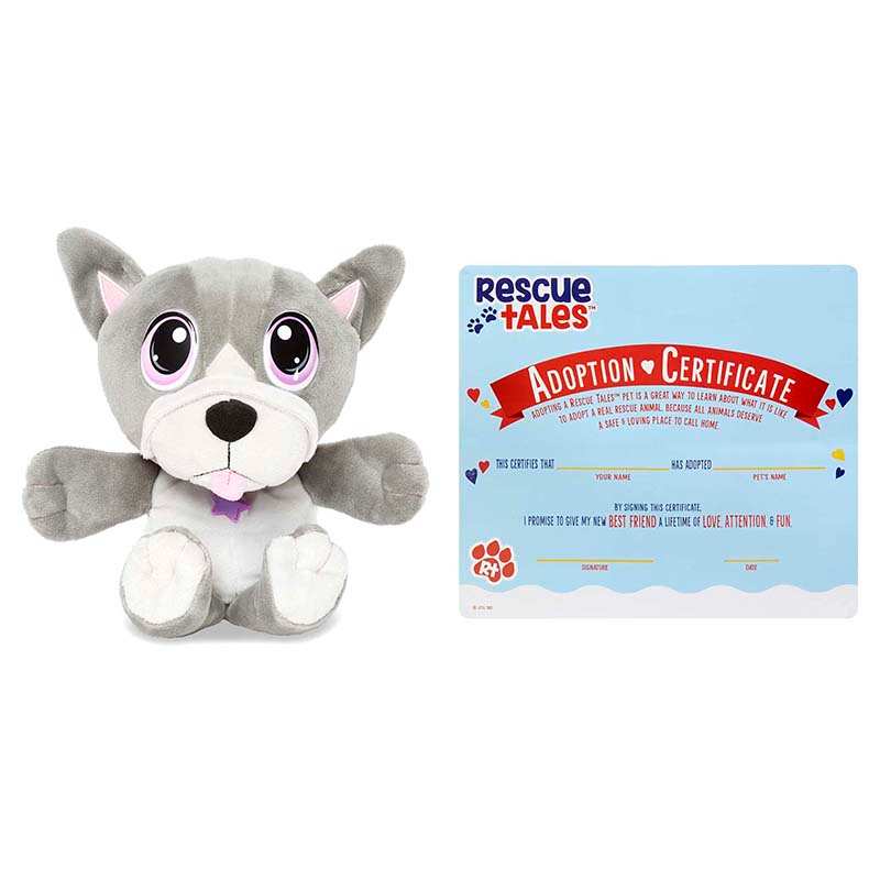 LITTLE TIKES Exterior 655203P Rescue Tales Peluche Cuddly Pup Frenchie