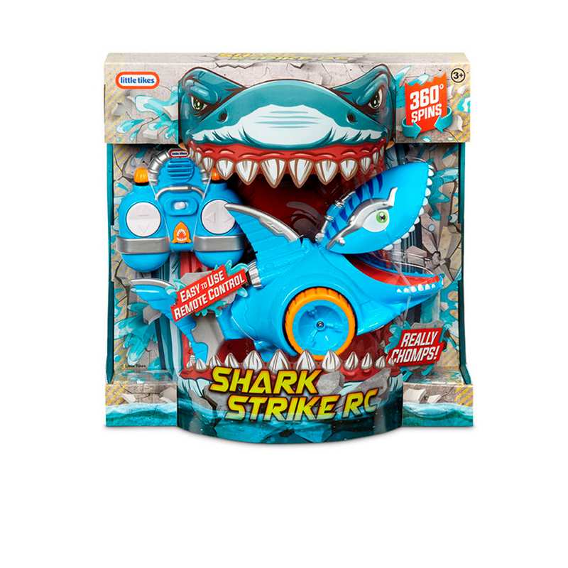 LITTLE TIKES Exterior 653933 Shark Strike RC Coche de Juguete con Control Remoto