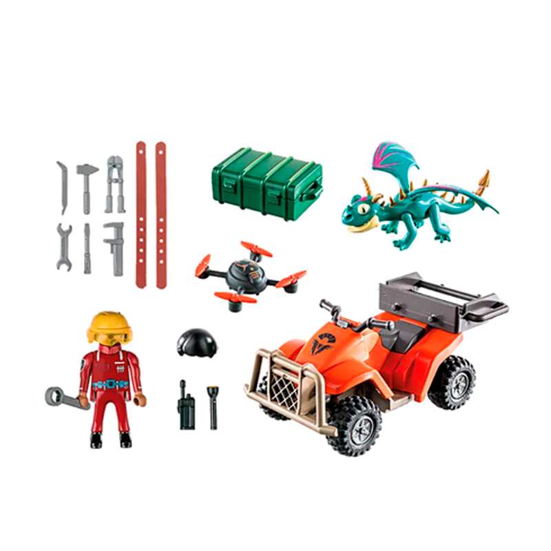 PLAYMOBIL Dragons 71085 Base de Seguridad de Icaris