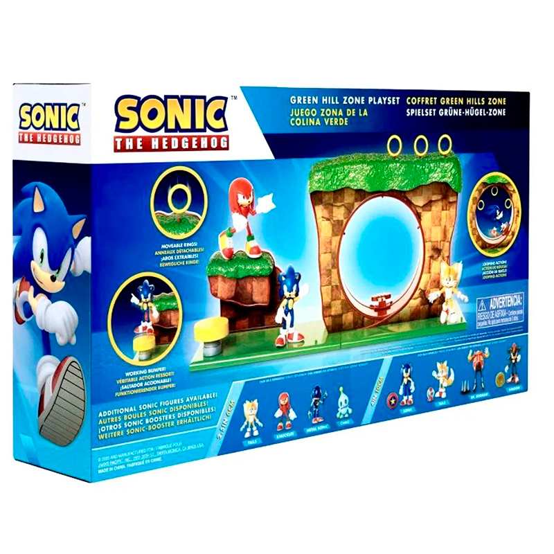 Jakks pacific Sonic 403934 Set De Figuras Green Hill