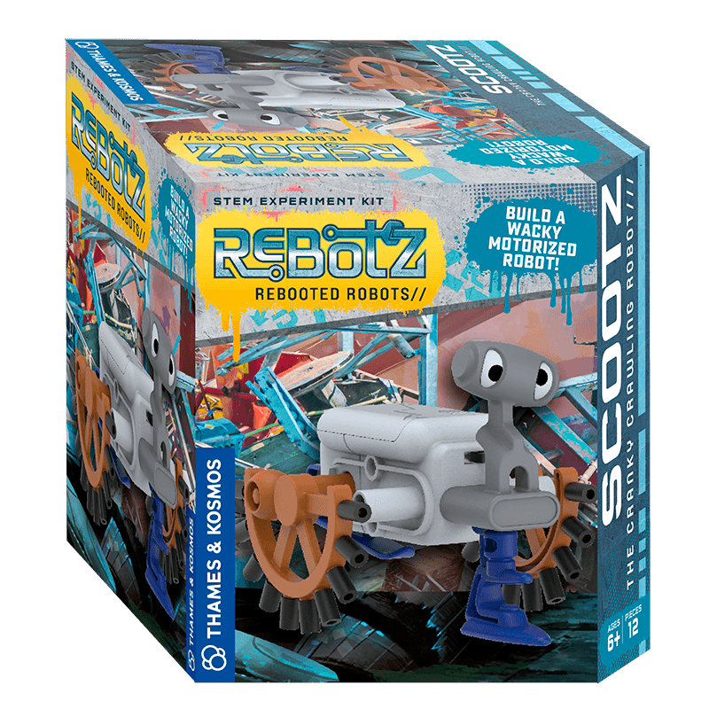 Thames & Kosmos Stem 552001 Rebotz: Scootz - The Cranky Crawling Robot