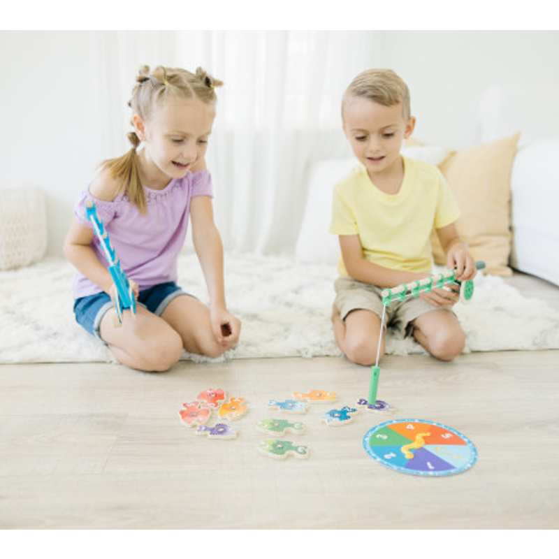 Melissa & Doug  15149 Juego De Pesca Atrapa Y Cuenta