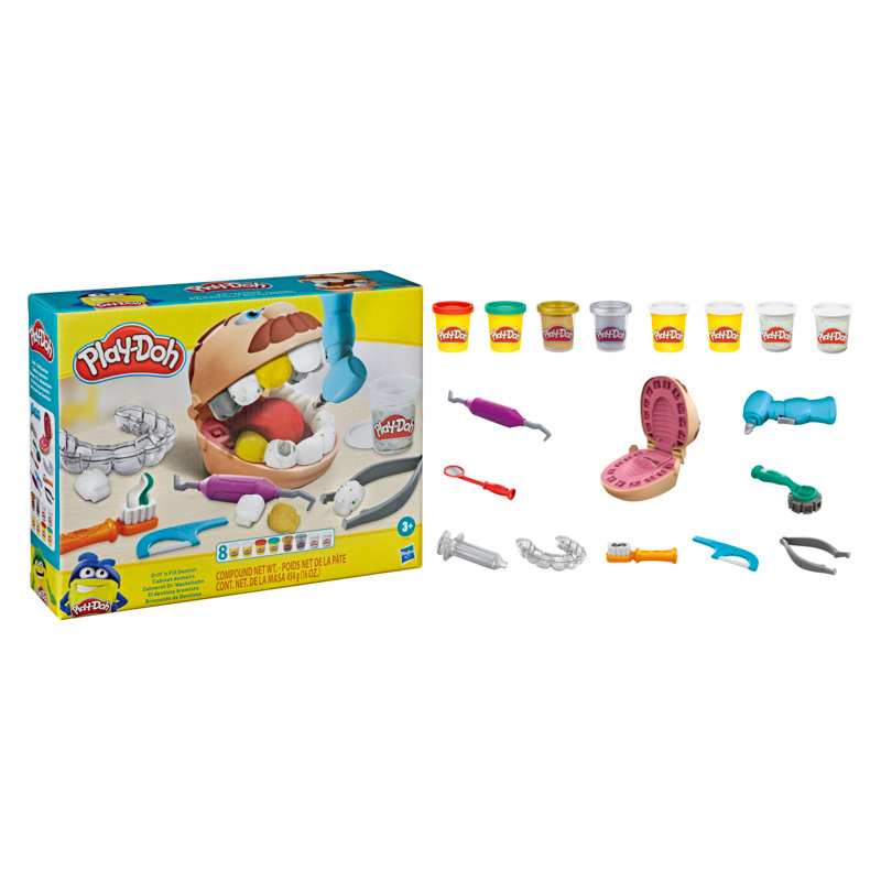 Hasbro Play Doh F1259 Juego de Mesa Dentista Bromista