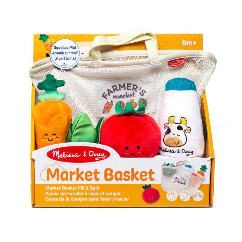 Melissa & Doug Market Basket Fill & Spill