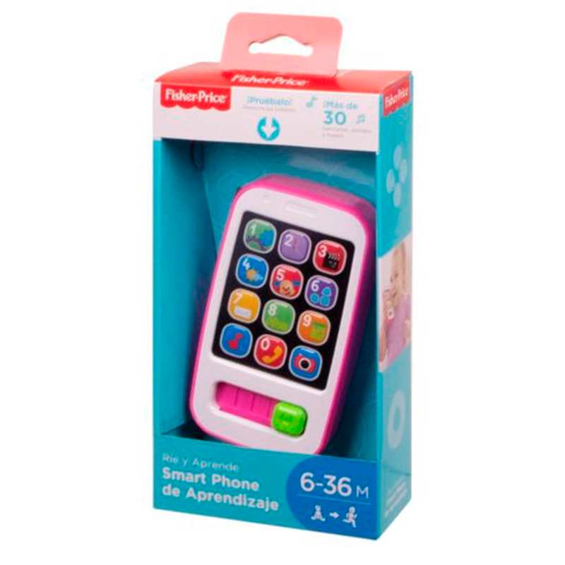 Mattel Fisher Price Dkk12 Telefono Inteligente Rosado