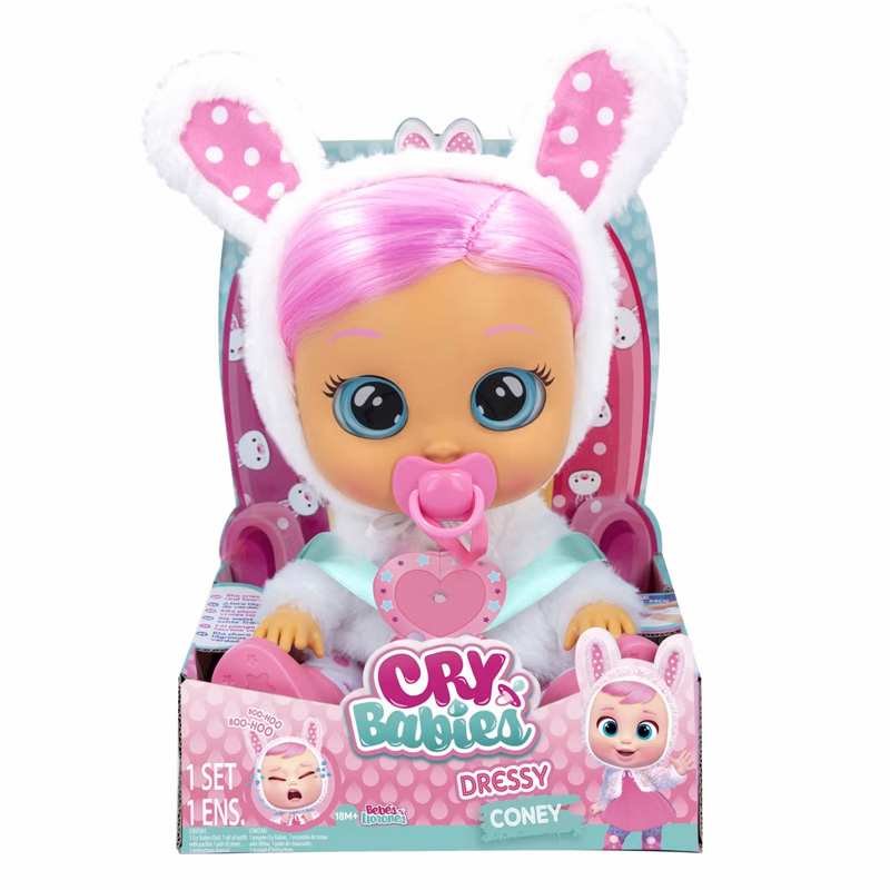 Boing Toys Cry Babies 14591 Bebé Llorona Dressy Coney