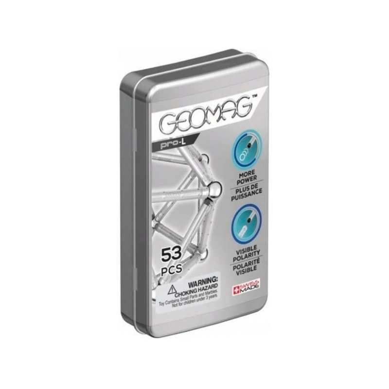 GEOMAG 040 Barras Magneticas Pro-L con Estuche 53 pcs