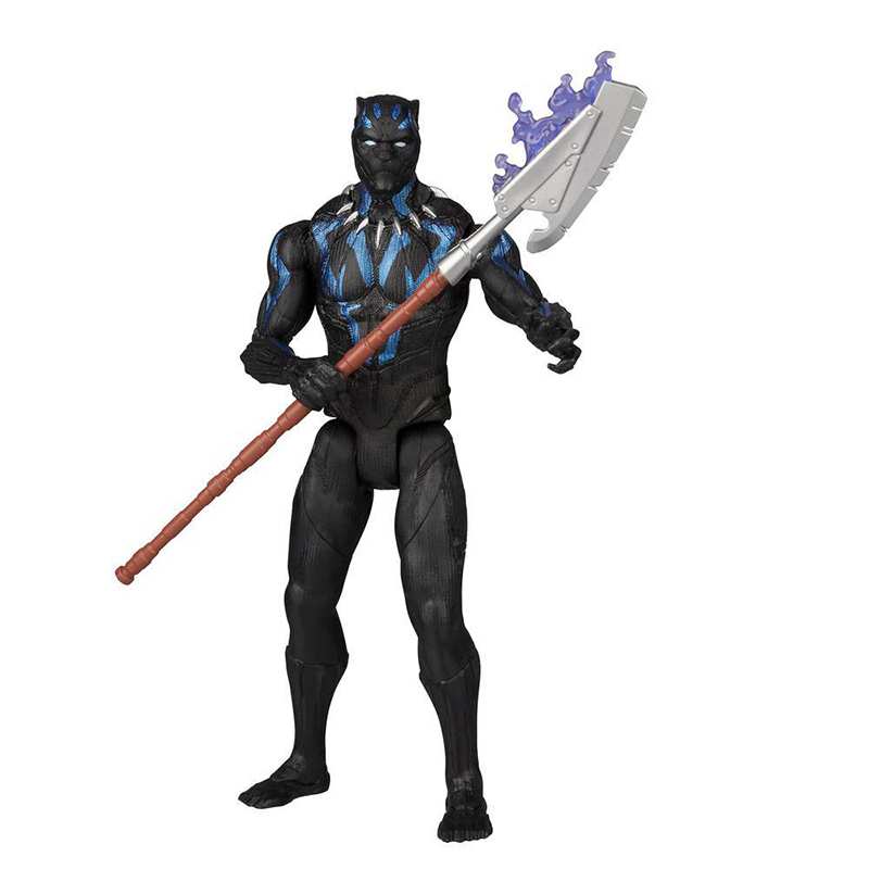 HASBRO E0868AS21 Marvel Figura De Accion Vibranium Black Phanter (ASST 1/3)
