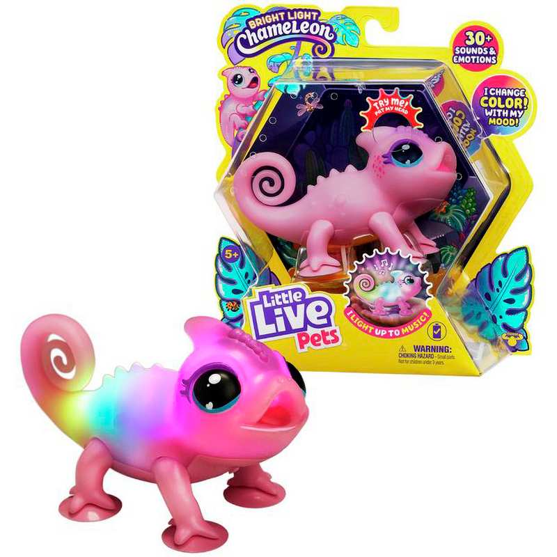 Boing Toys Little Live Pets 26365 Camaleon Rosa