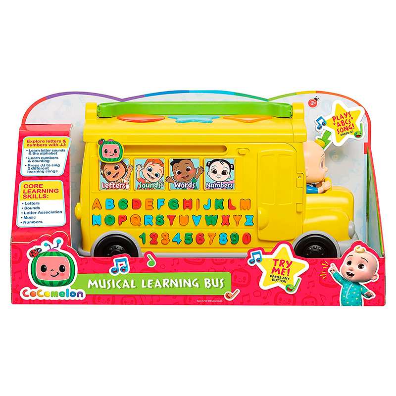 Boing Toys Cocomelon 96111 Autobus De Aprendizaje