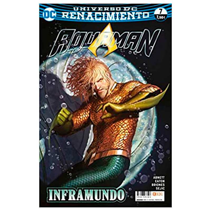 Libro Aquaman Num. 7 (Renacimiento) Autor Dan Abnett 80 Pag. Español Pasta Blanda