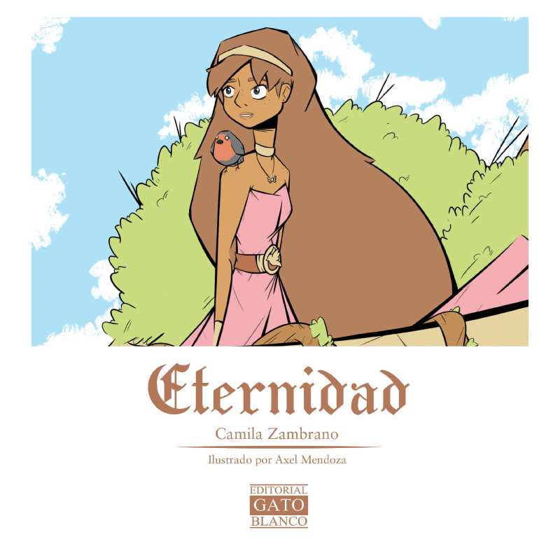 Libro Eternidad Autor Camila Zambrano 58 Pag. Español Pasta Blanda