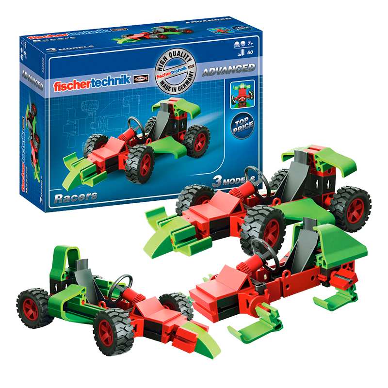 FISCHERTECHNIK Advanced 540580 Set de Construccion Vehiculos de Carrera