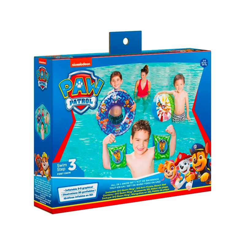 Spin Master Paw Patrol 6061289 Swimways Set Inicio de Playa